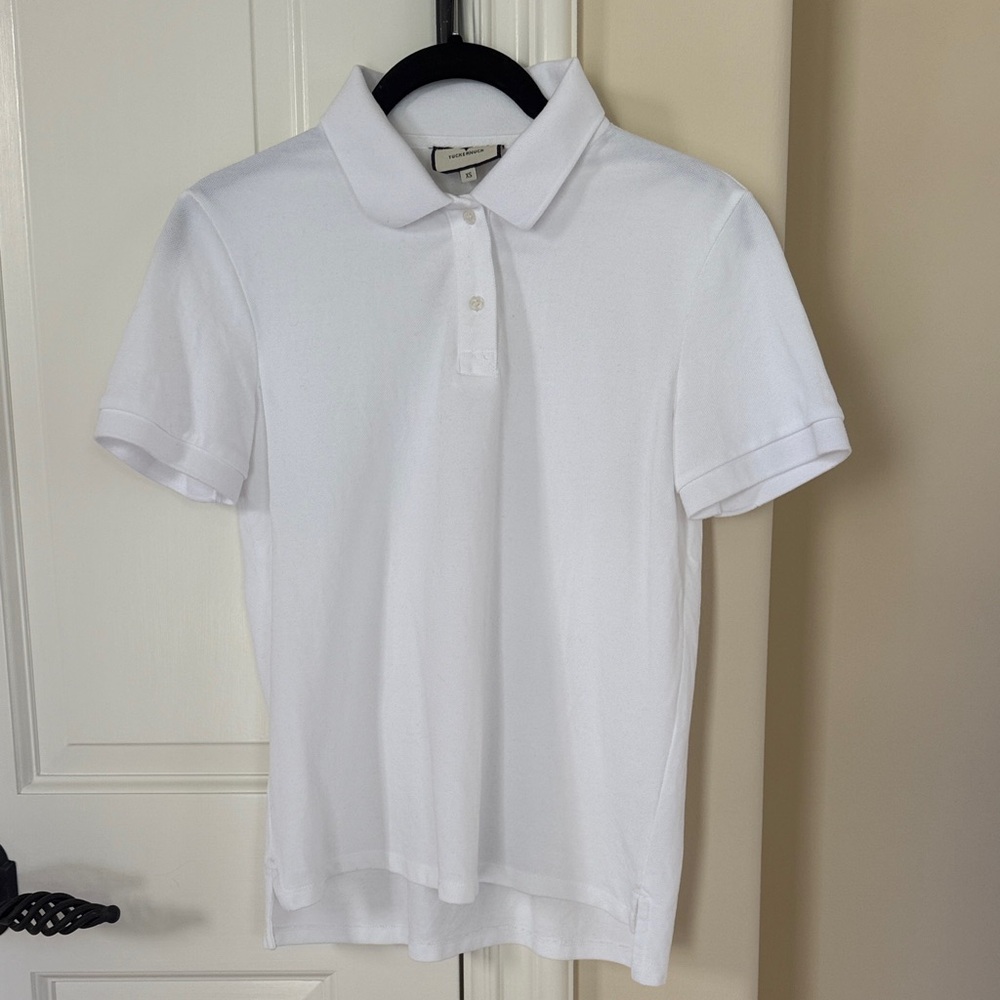 Tuckernuck White Pique Murray Classic Polo